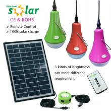 2015 New products CE home solar led lamp with 1/2/3 LED lamps & solar panelJR-C/GY Series